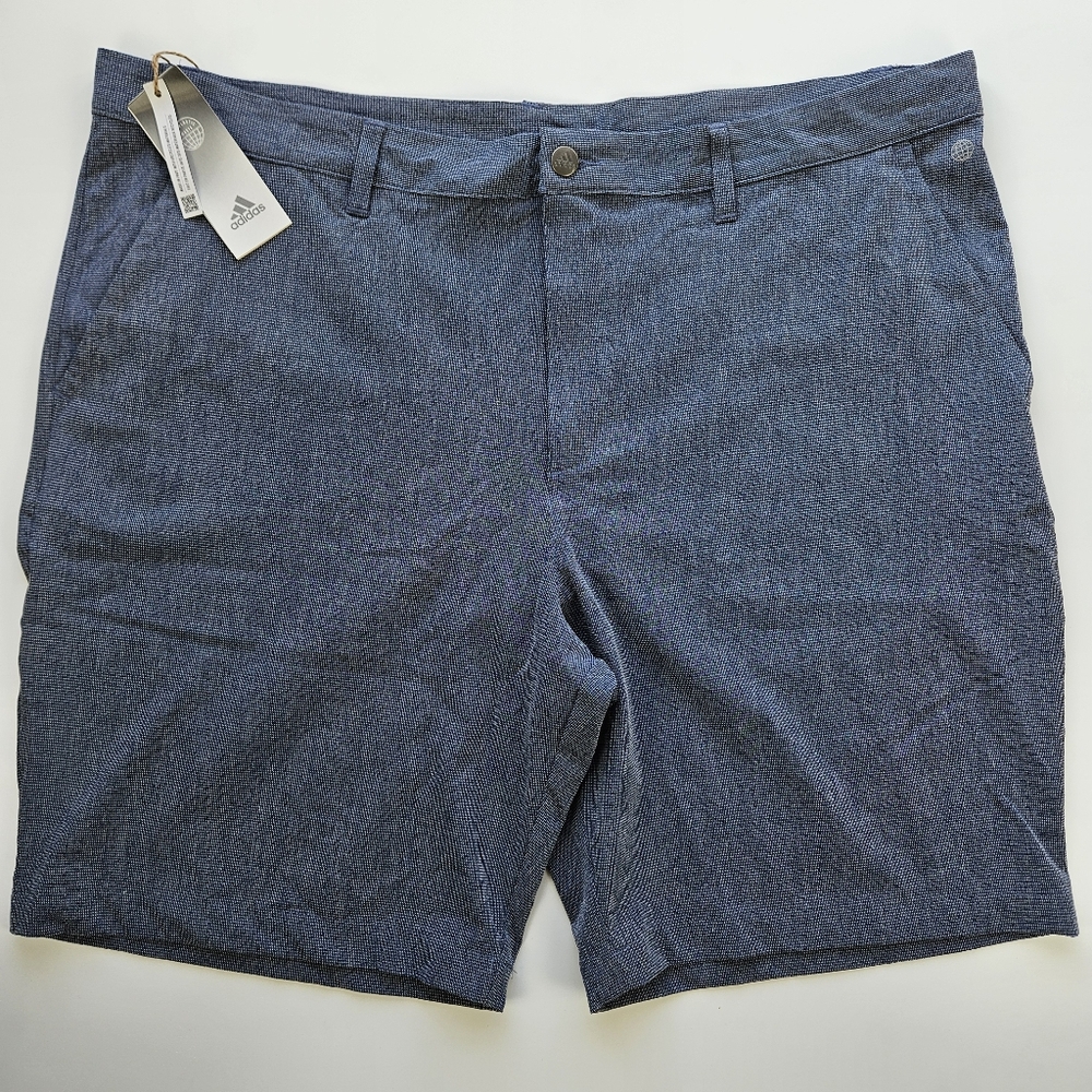 adidas NWT Men's Blue Performance Stretch Shorts Waist 40